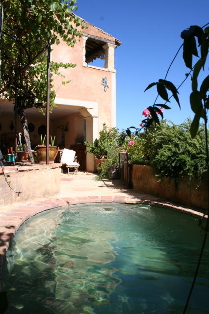 La Salamandre Bleue Villa Chantemerle-lès-Grignan Esterno foto
